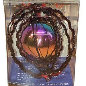 MinEys EyeCatchers Designs Wind Spinner with‎ Crystal Sun Catcher 3"